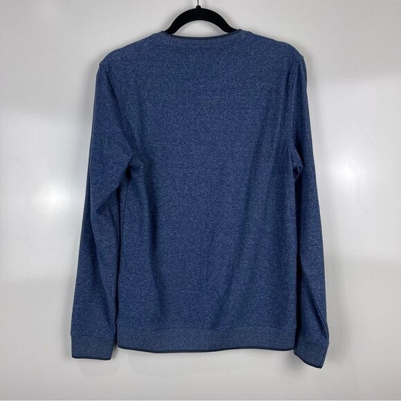 Ted Baker London Blue Pakella Long Sleeve Crewneck Sweater Men's Small Size 2 - Picture 3 of 8